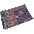 Gorgeous Paisley Pashmina 82325 Black/Burgundy