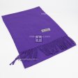 Cashmere Feel Scarf #YZ19-38 Purple Heart