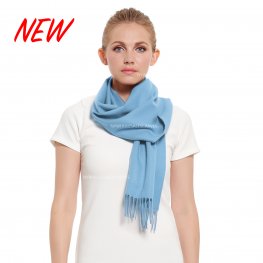 Cashmere Feel Scarf #YZ19-33 Cornflower  Cashmere Feel Scarf #YZ19-33 Cornflower