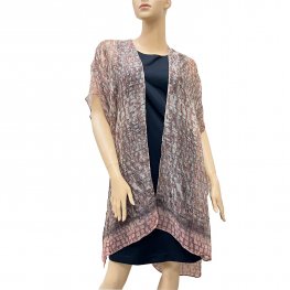 Cozy Abstract Print KimonoQC205-2  Cozy Abstract Print KimonoQC205-2
