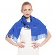 CASHMERE FEEL SCARF SN33-9 Royal Blue