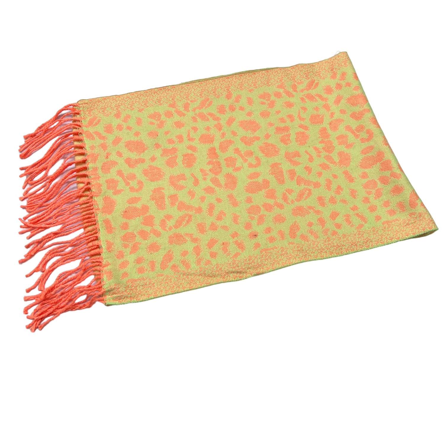 Cashmere Feel Scarf #502-9 Color: Yellow/Orange