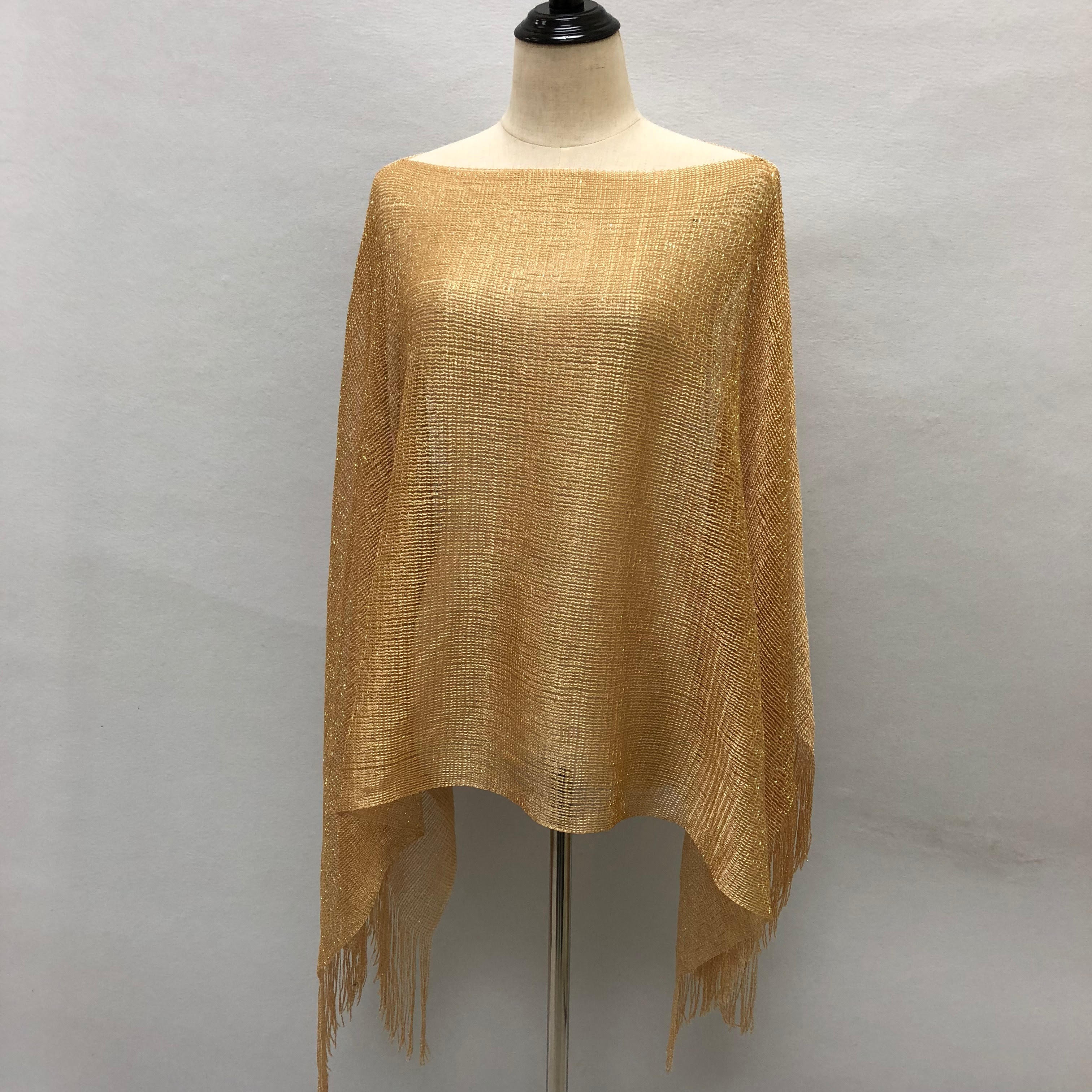 AM231261 Shimmer and Shine Poncho:Gold [AM231261] - $5.75 : Wholesale ...