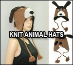 Knit Animal Hats