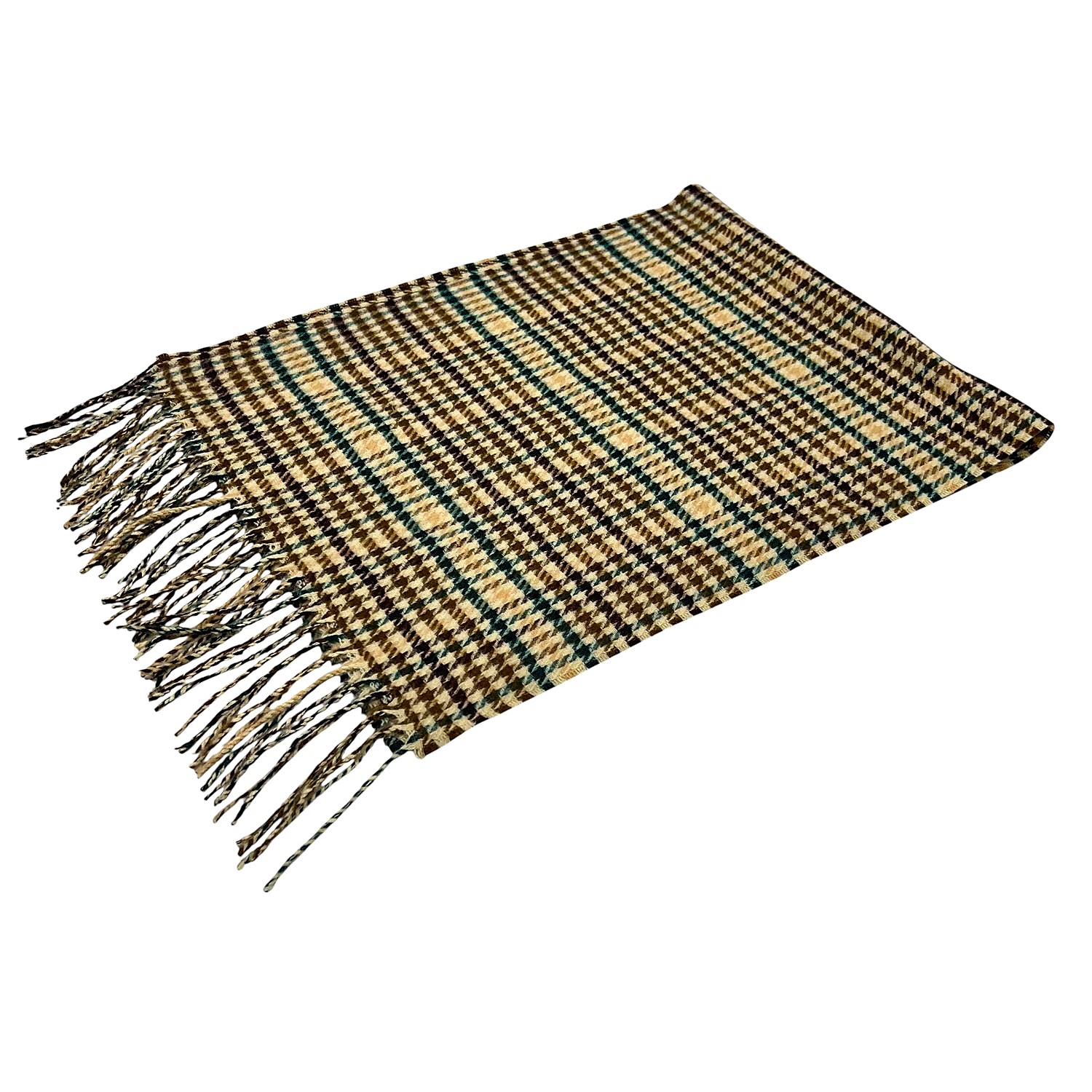 Cashmere Feel Scarf SW-50 Beige/Green