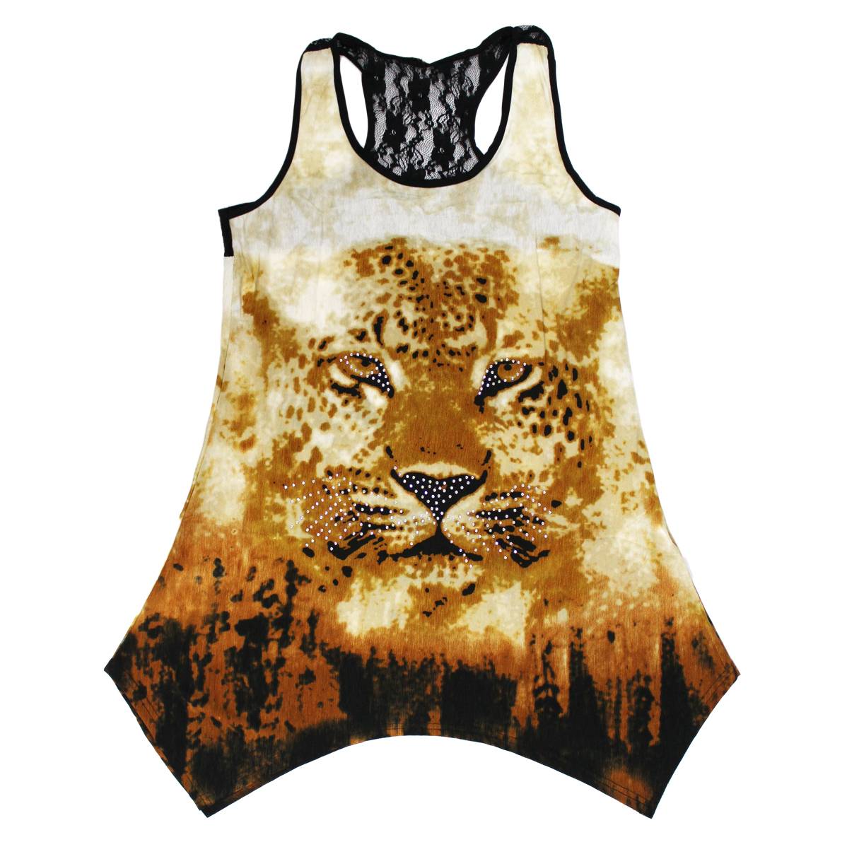 Simulation Leopard Pattern Tank Top Dress#3334(4 Colors ) [3334] - $42. ...