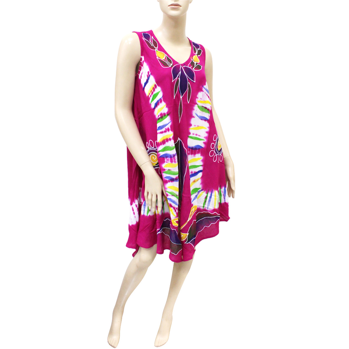 Embroidered Tie Dye Dress#Best Seller Set A [Set A] - $40.00 ...