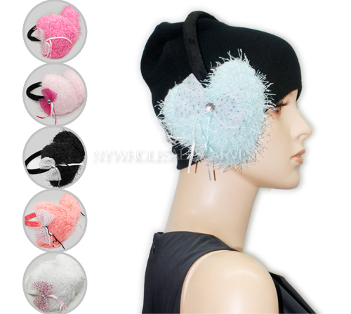 Winter Ear Muffs D21 (5 Colors 1 Doz)