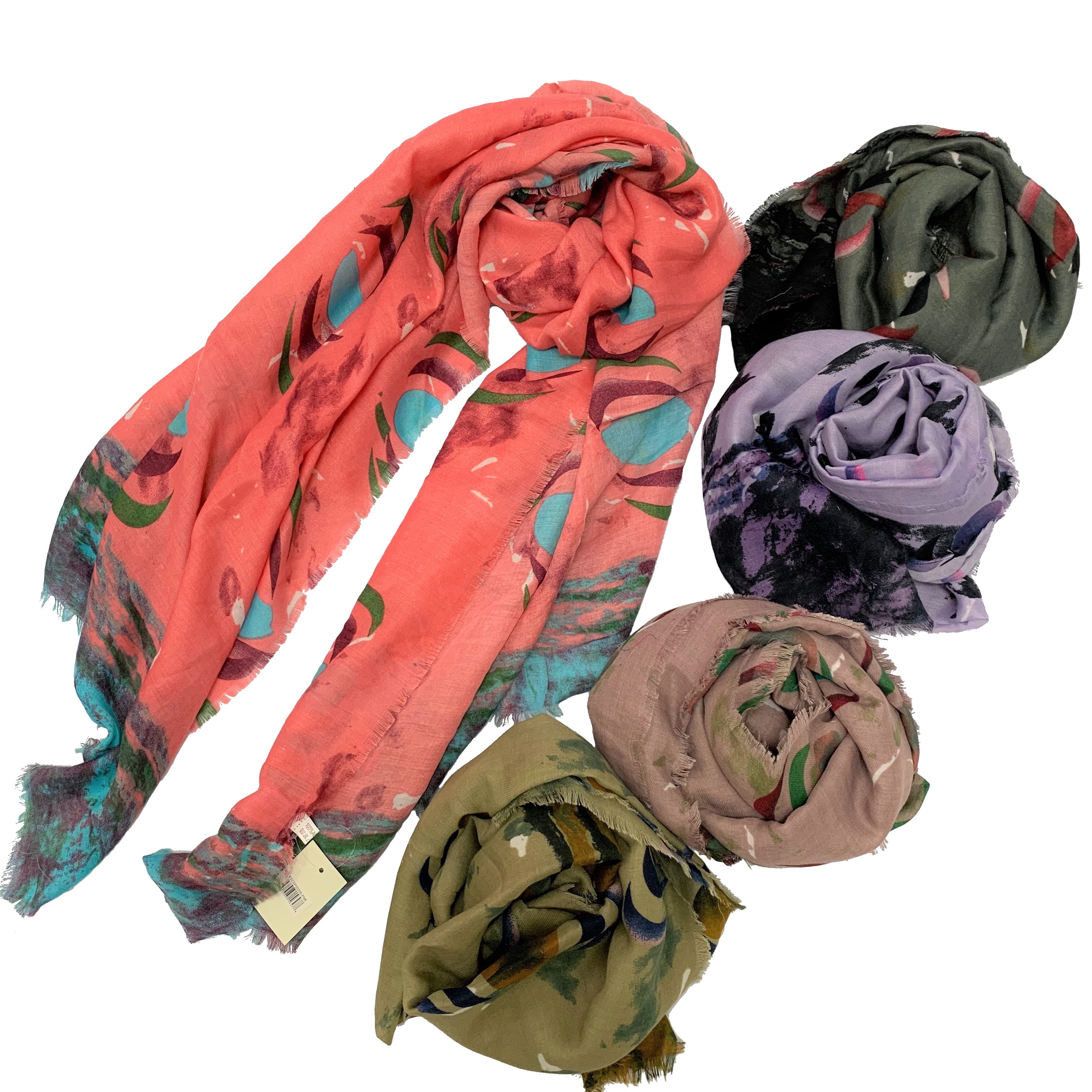 Soft Multicolored Scarf FS0206