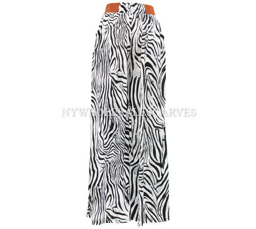 zebra print palazzo pants