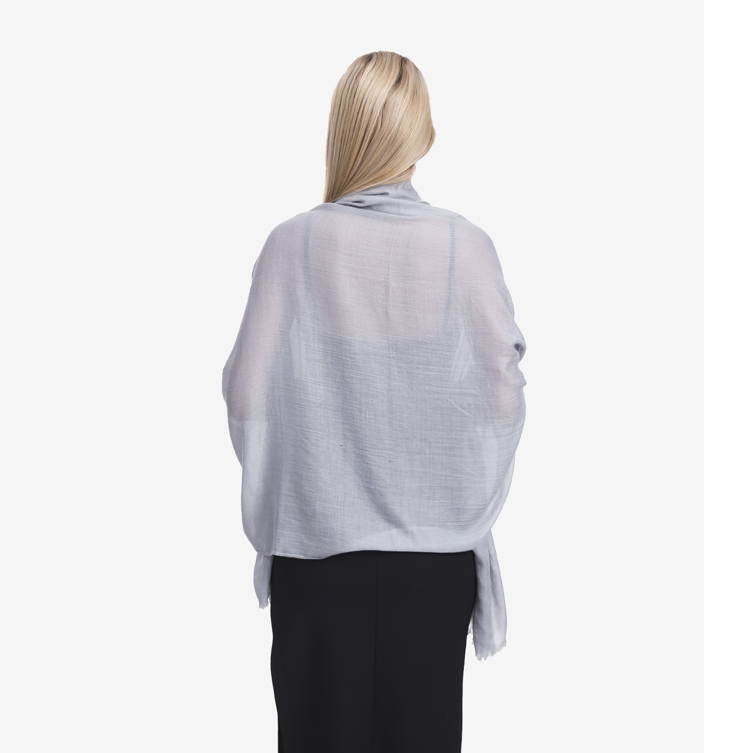 Soft Over Size Shawl 3313 Light Grey