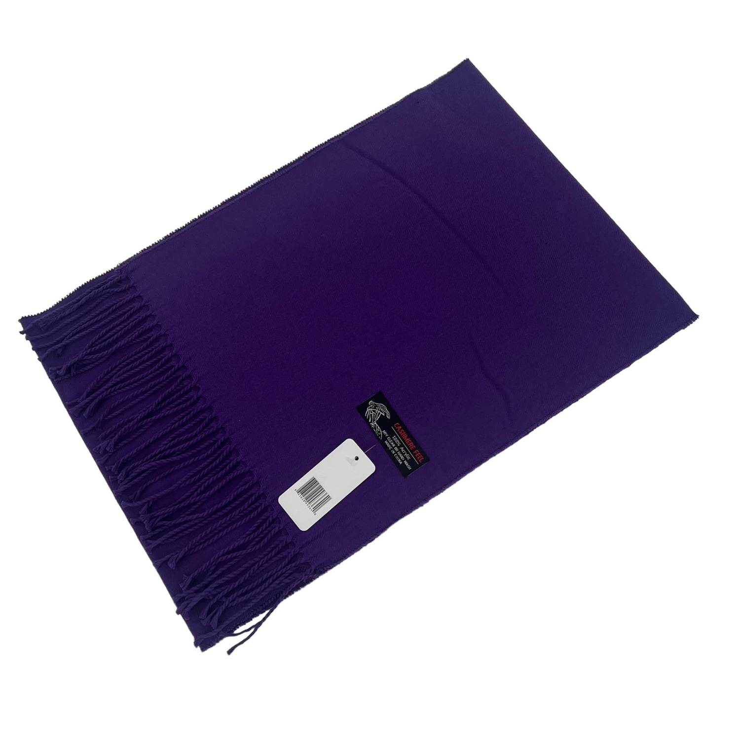 Cashmere Feel Scarf 19-21B Royal Purple