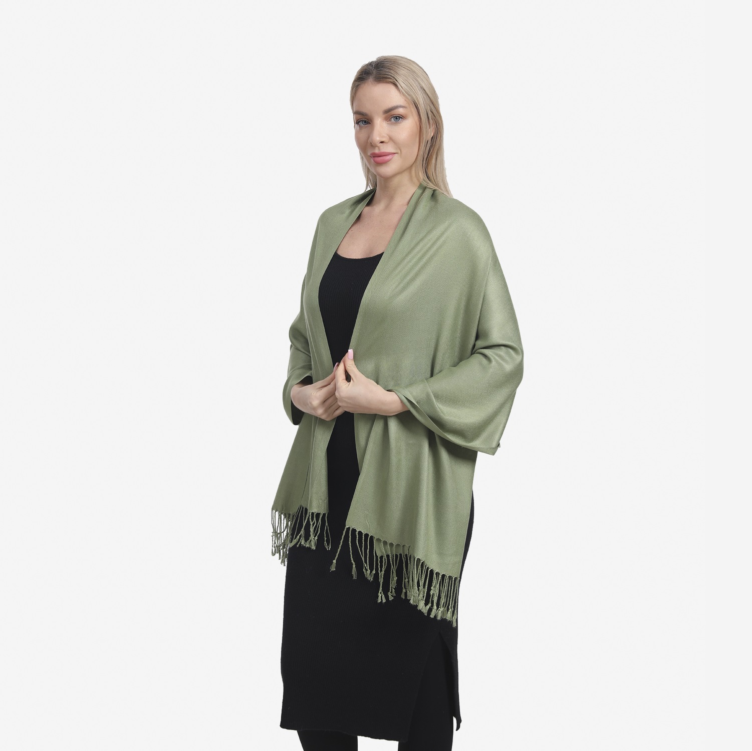 Solid Pashmina 8177 Sage Green