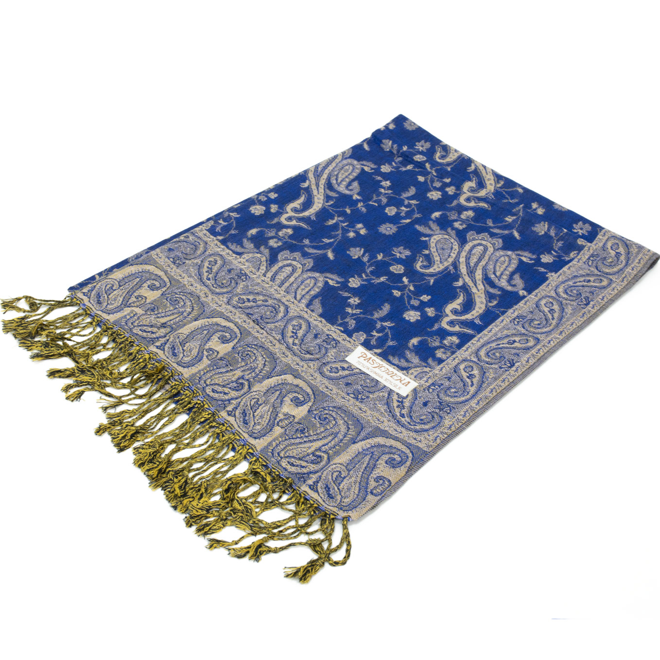 Gorgeous Paisley Pashmina 82308 Royal Blue [82308] - $4.75 : Wholesale ...