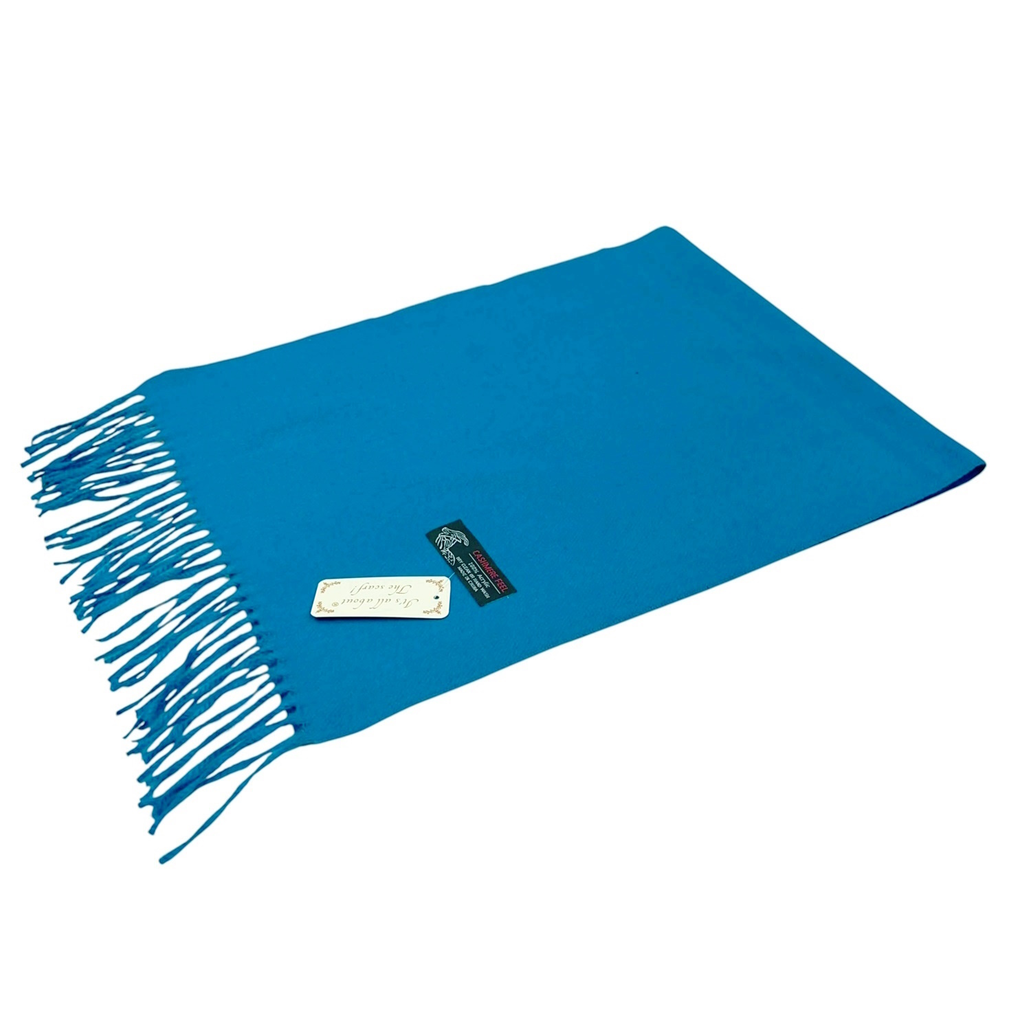 Cashmere Feel Scarf 19-140 Azure