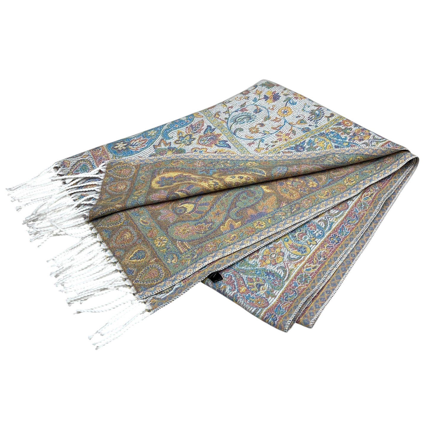 Paisley reversible Cashmere Feel Shawl SF24133-3