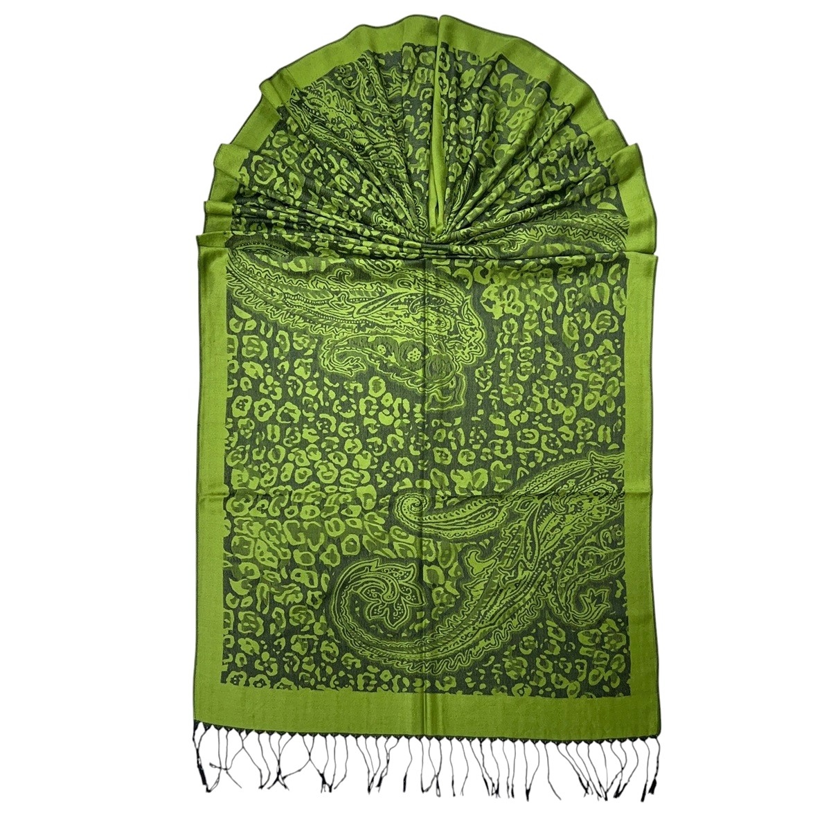 Leopard Paisley Pattern Pashmina JB250(10Colors,1Doz)