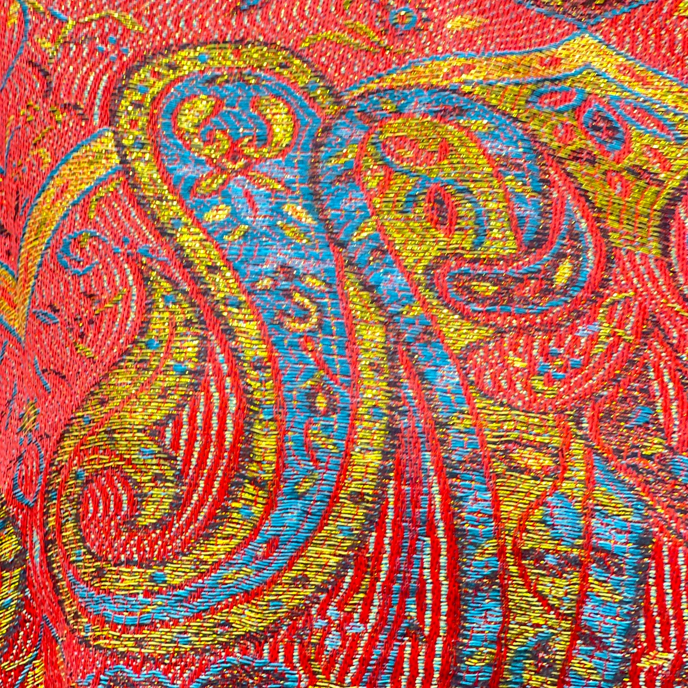 Metallic Premium Paisley Pashmina SF24130 (11 Colors, 1Doz)
