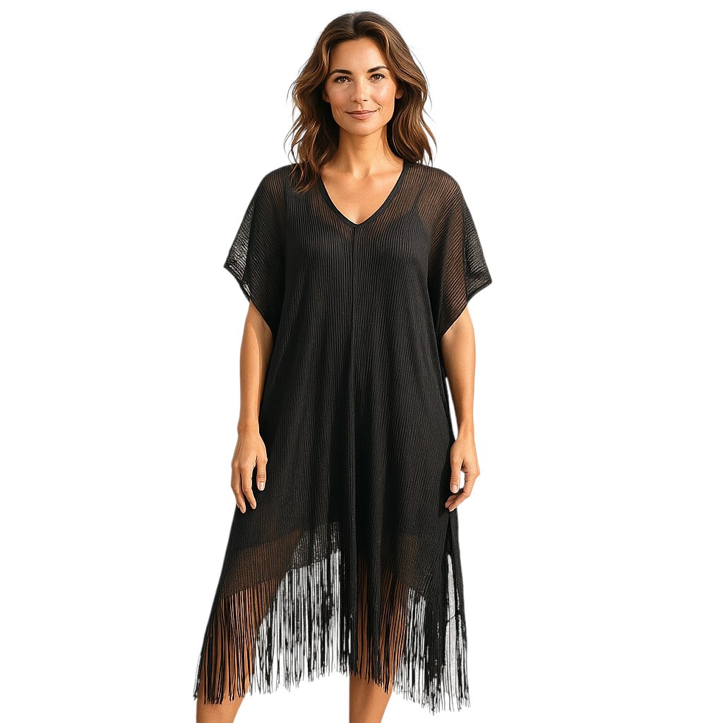 Metallic Pullover LB01005-2 Black